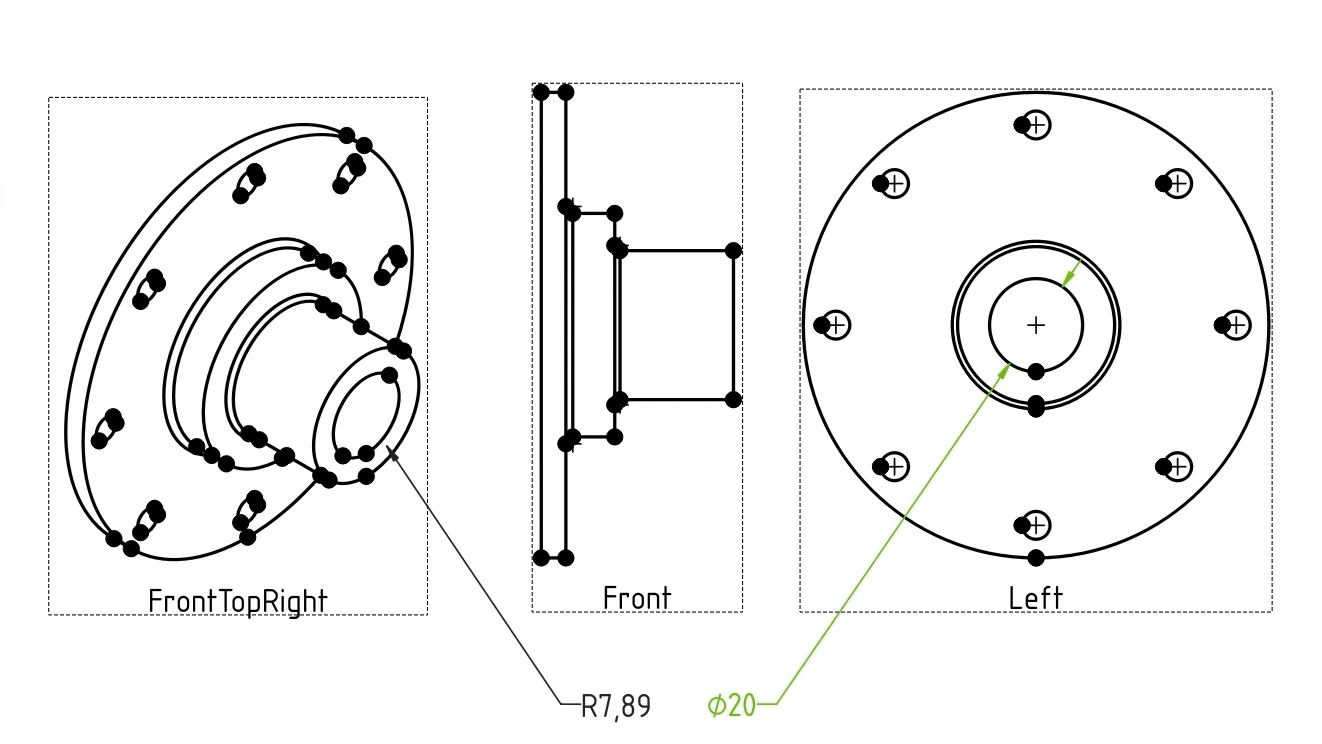 Wrong dimensions in perspective